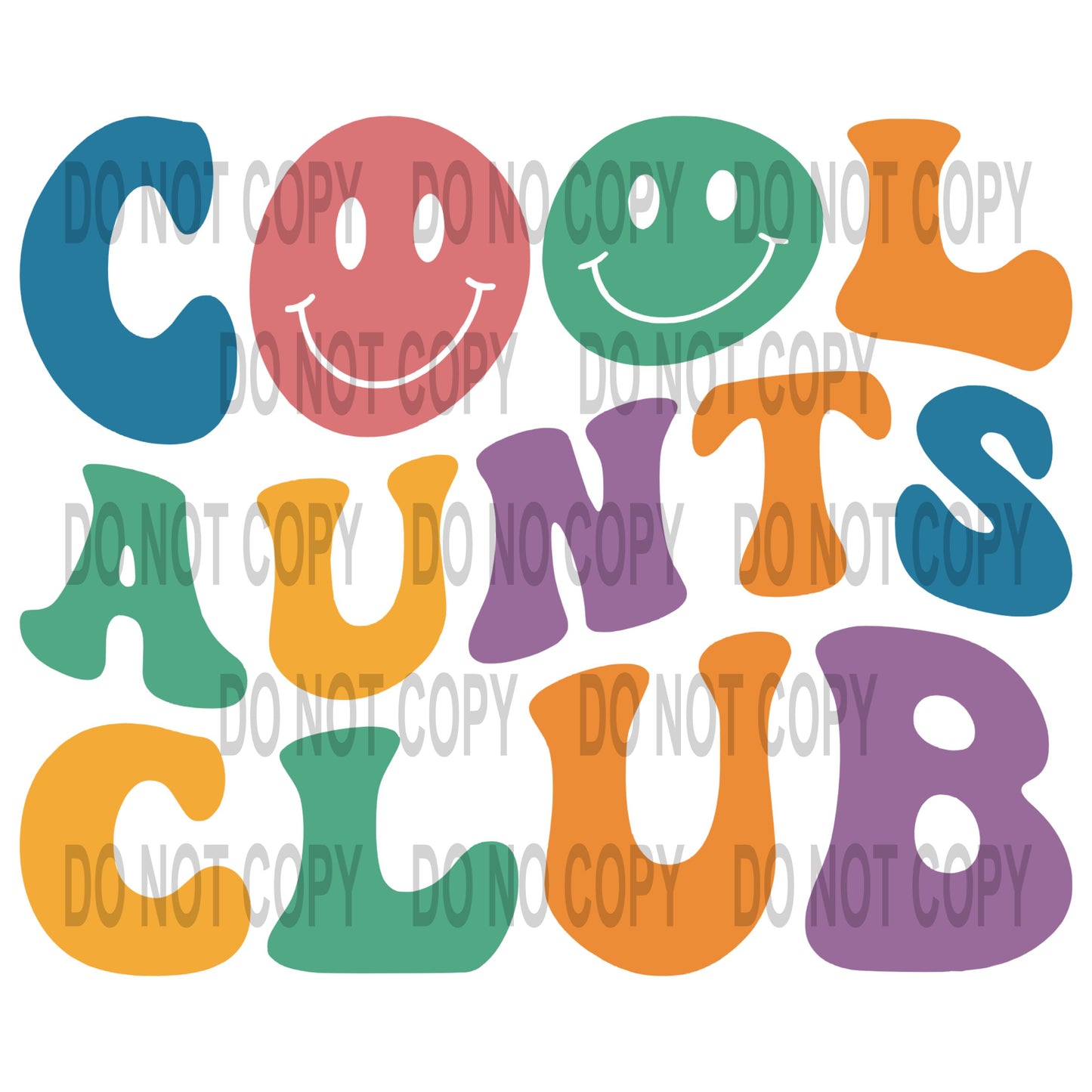 Cool Aunts Club transfer