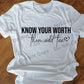 Know your worth then add tax transfer