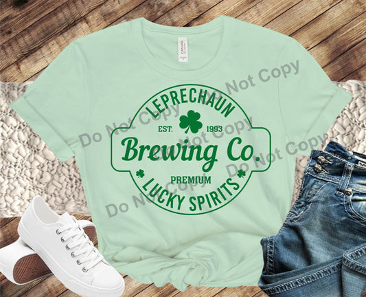 Leprechaun Brewing Company  transfer