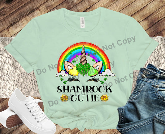 Shamrock Cutie transfer