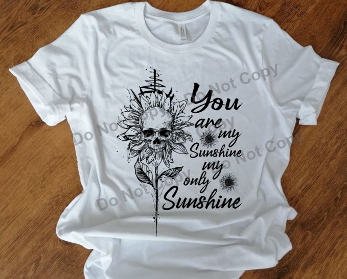 You are my sunshine transfer